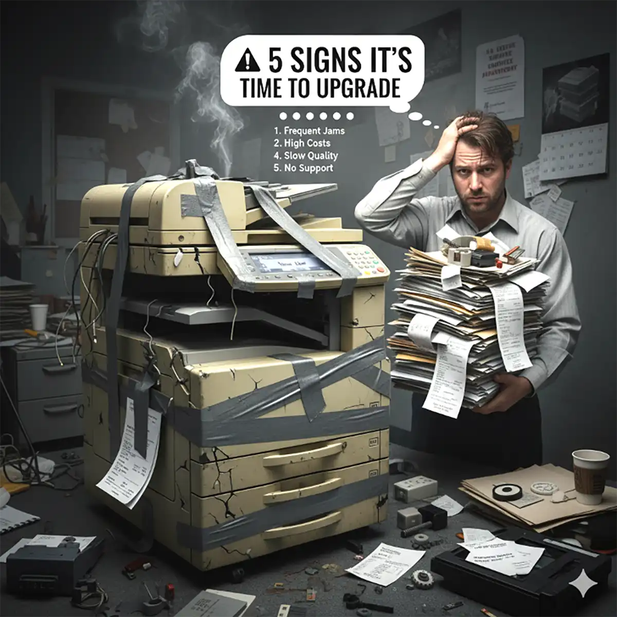 5 Signs It's Time to Upgrade Your Office Copier