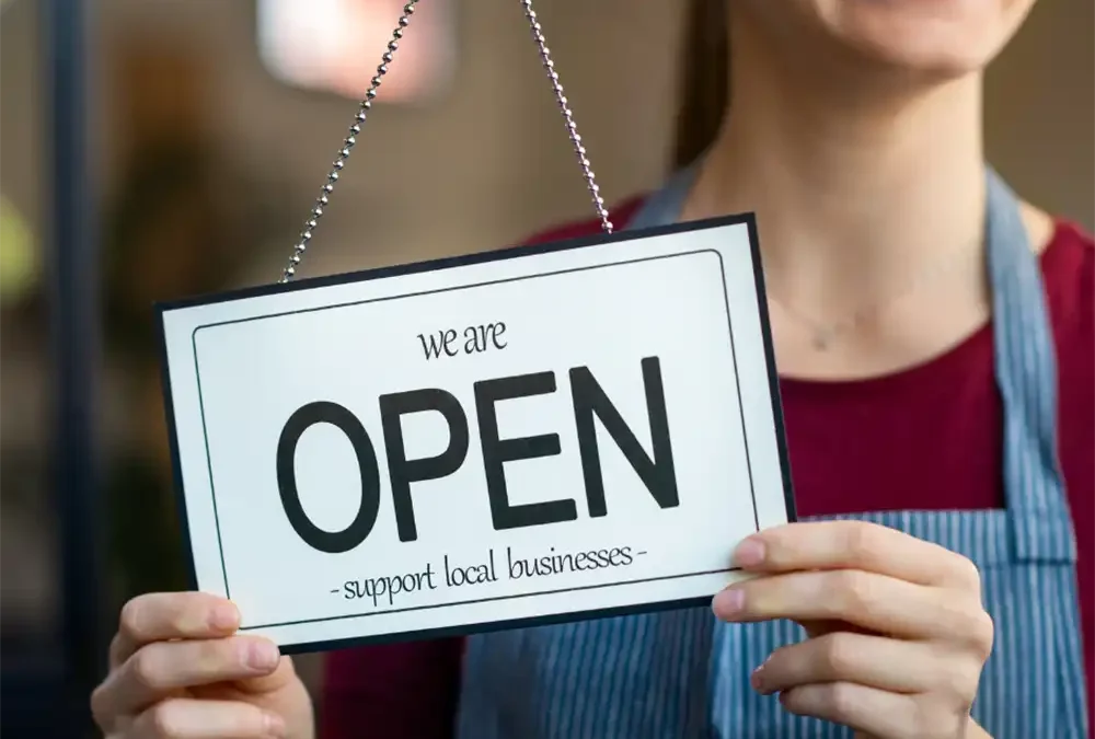 Open for Business