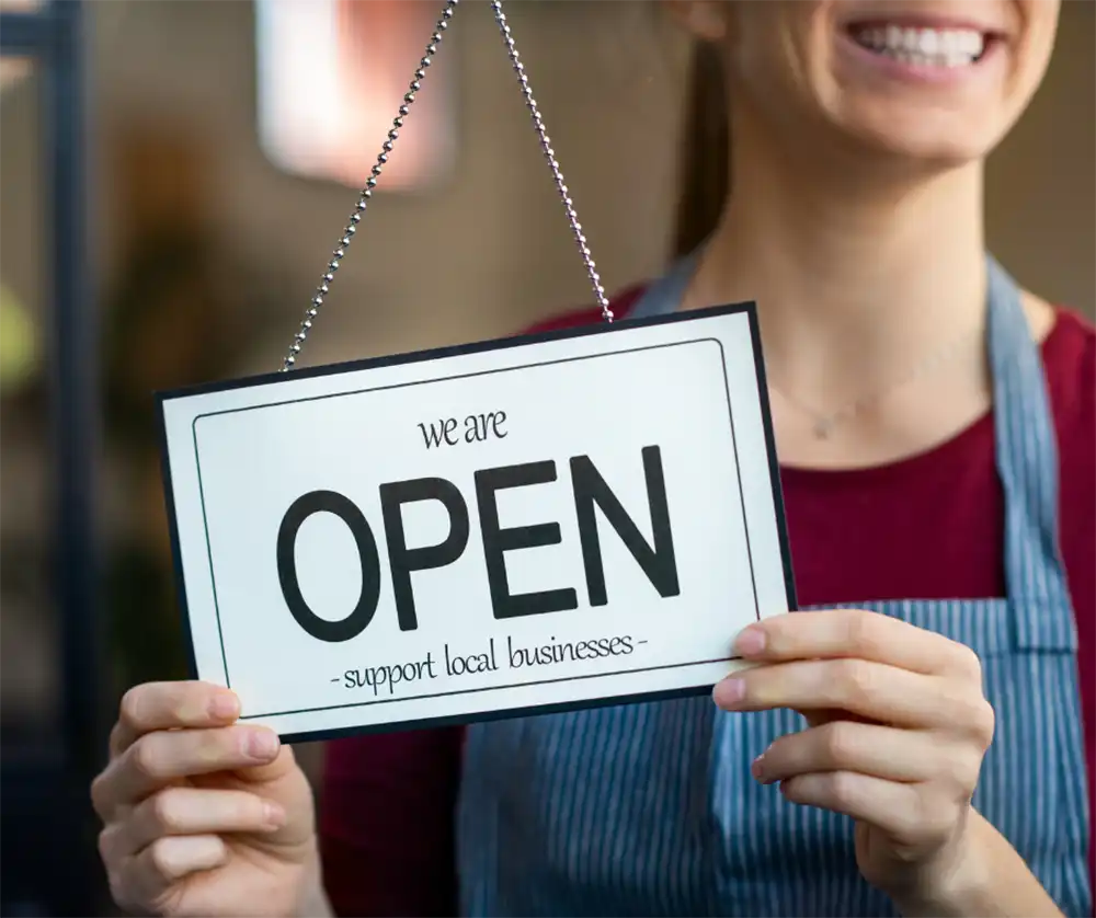 Open for Business